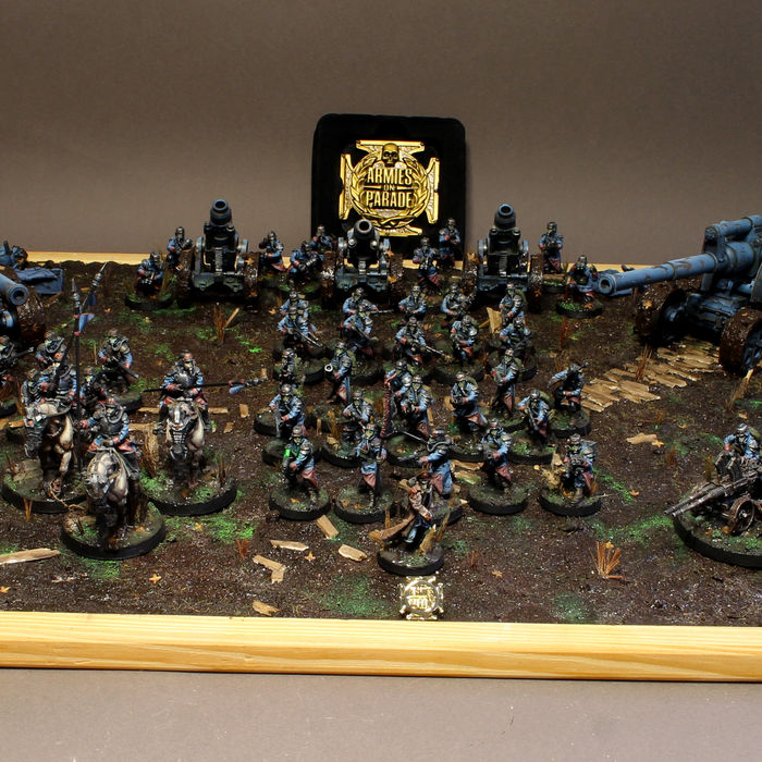 Armies on Parade entry — full army display