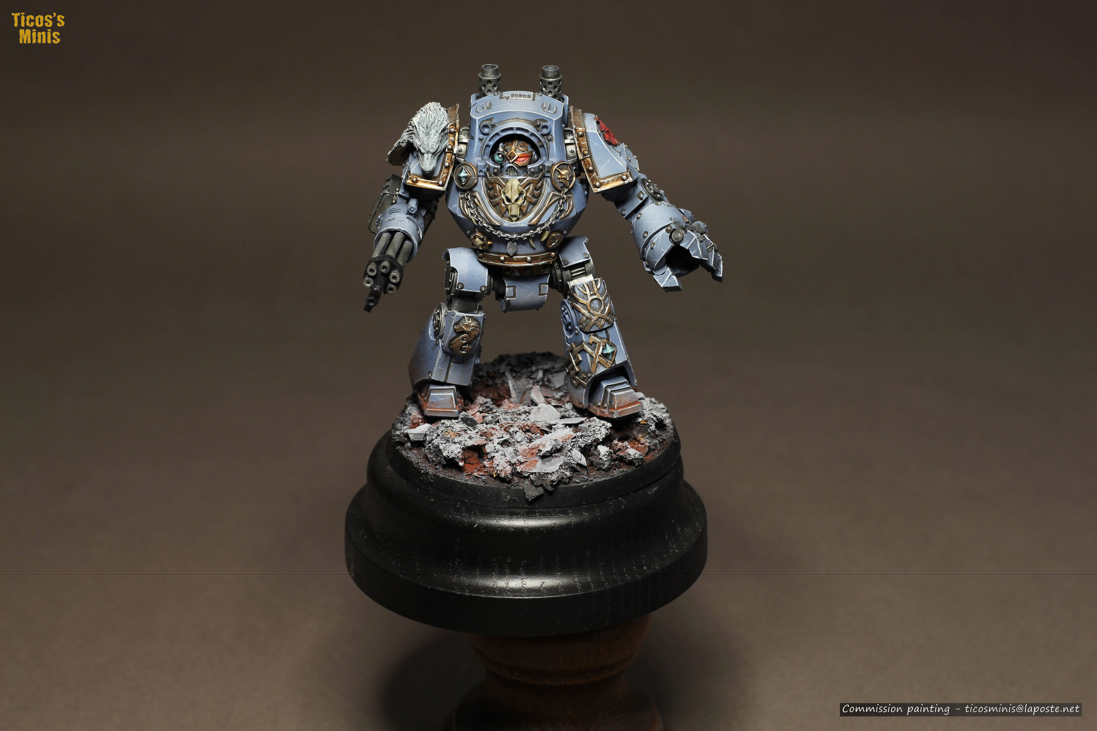 Space wolf dreadnought