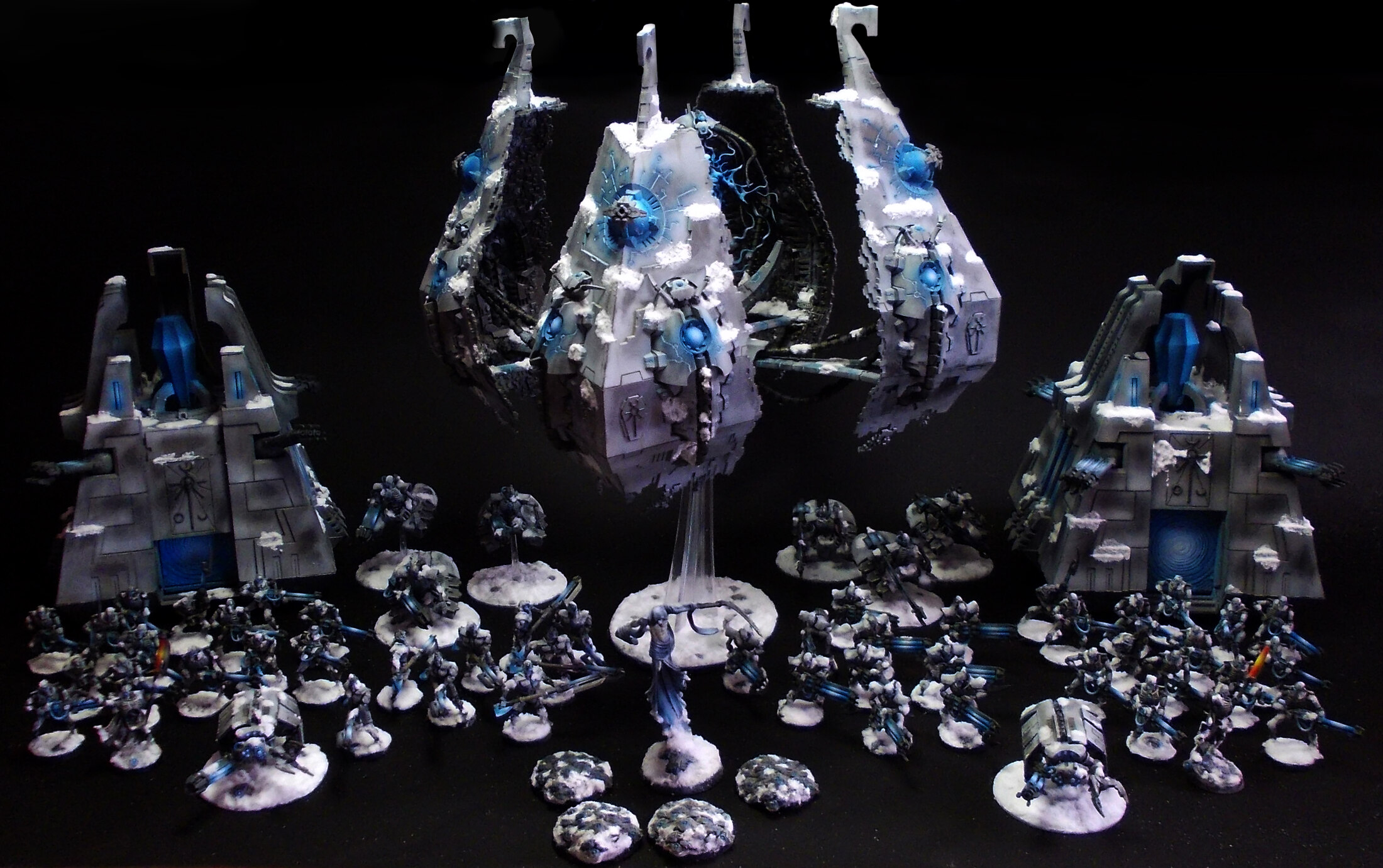 Snowy Necrons