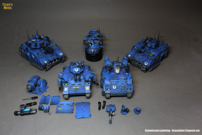Ultramarine armored force