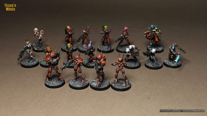 Infinity army set
